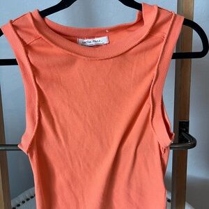 We The Free Coral Tank Top